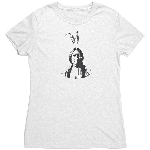 Women's Sitting Bull Tri-blend T-Shirt