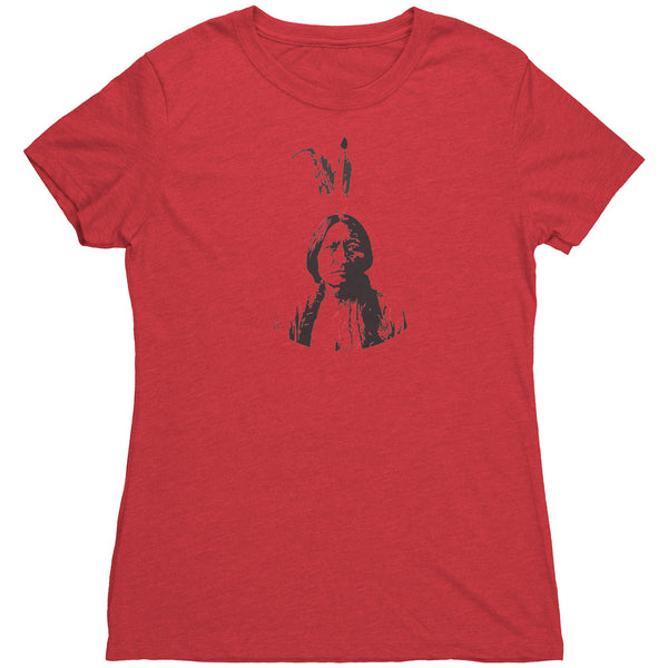 Women's Sitting Bull Tri-blend T-Shirt